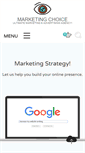 Mobile Screenshot of marketingchoice.com